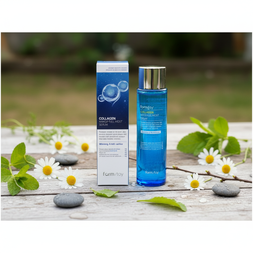 Farm Stay - Collagen Water Full Moist Serum - Kolagenové sérum - 250ml