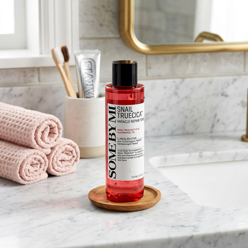 Some By Mi - Snail Truecica Miracle Repair Toner - Tonikum pro problematickou pleť se šnečím muscinem - 135 ml