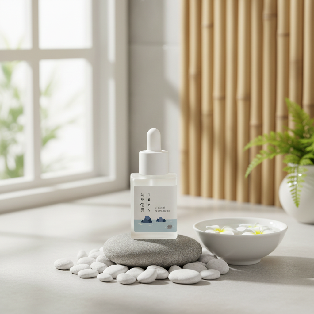 ROUND LAB - 1025 Dokdo Ampoule - Hluboce hydratační sérum - 45 g