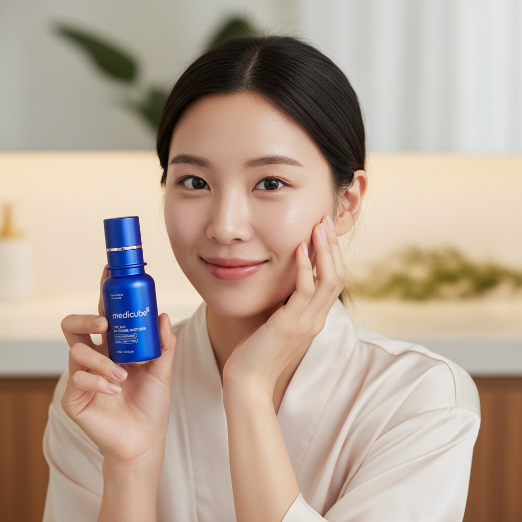 Medicube - One Day Exosome Shot Pore Ampoule 7500 - Revitalizační sérum s mikrojehličkami - 30 ml