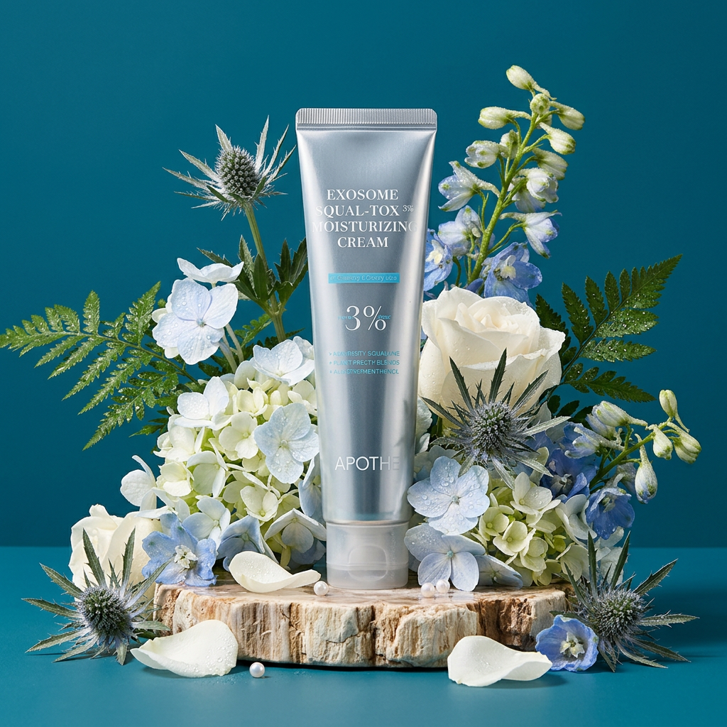 APOTHE - Exosome Squal-Tox 3% Moisturizing Cream - Hydratační krém s obsahem exosomů - 60 ml