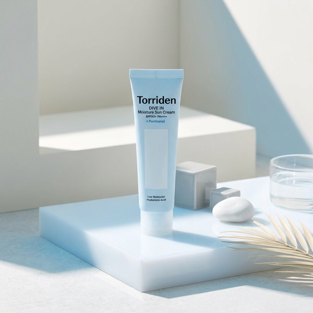 Torriden - DIVE-IN Mild Suncream - Jemný minerální opalovací krém - 60 ml