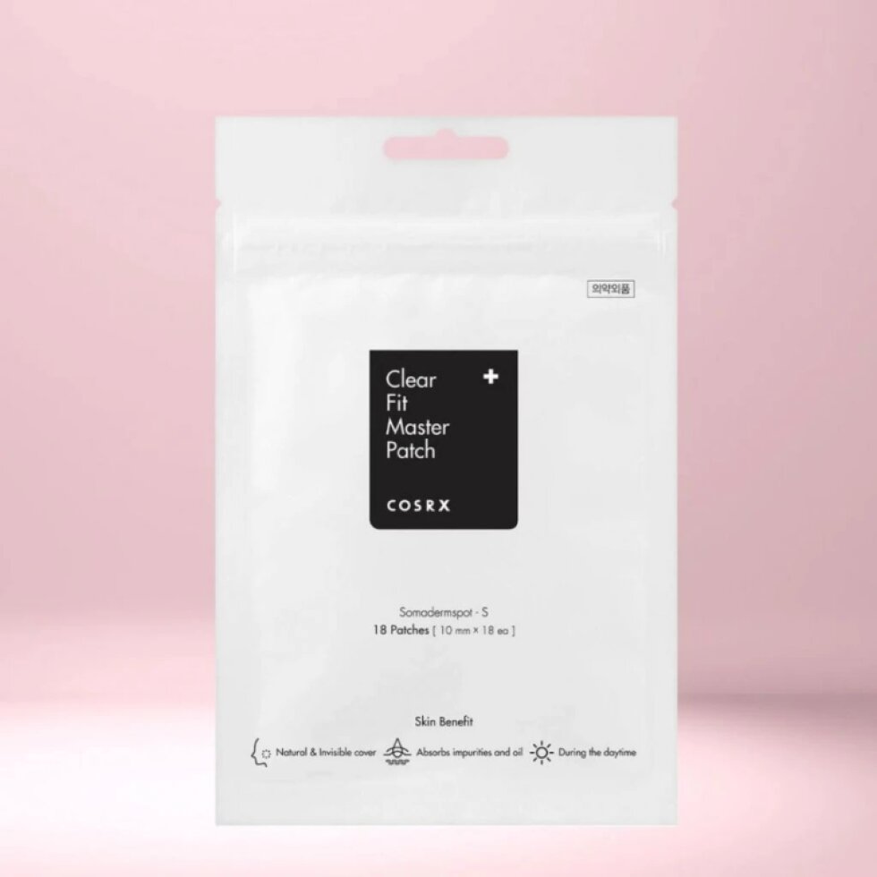 COSRX - Clear Fit Master Patch - Maskovací náplasti na pupínky - 18 ks