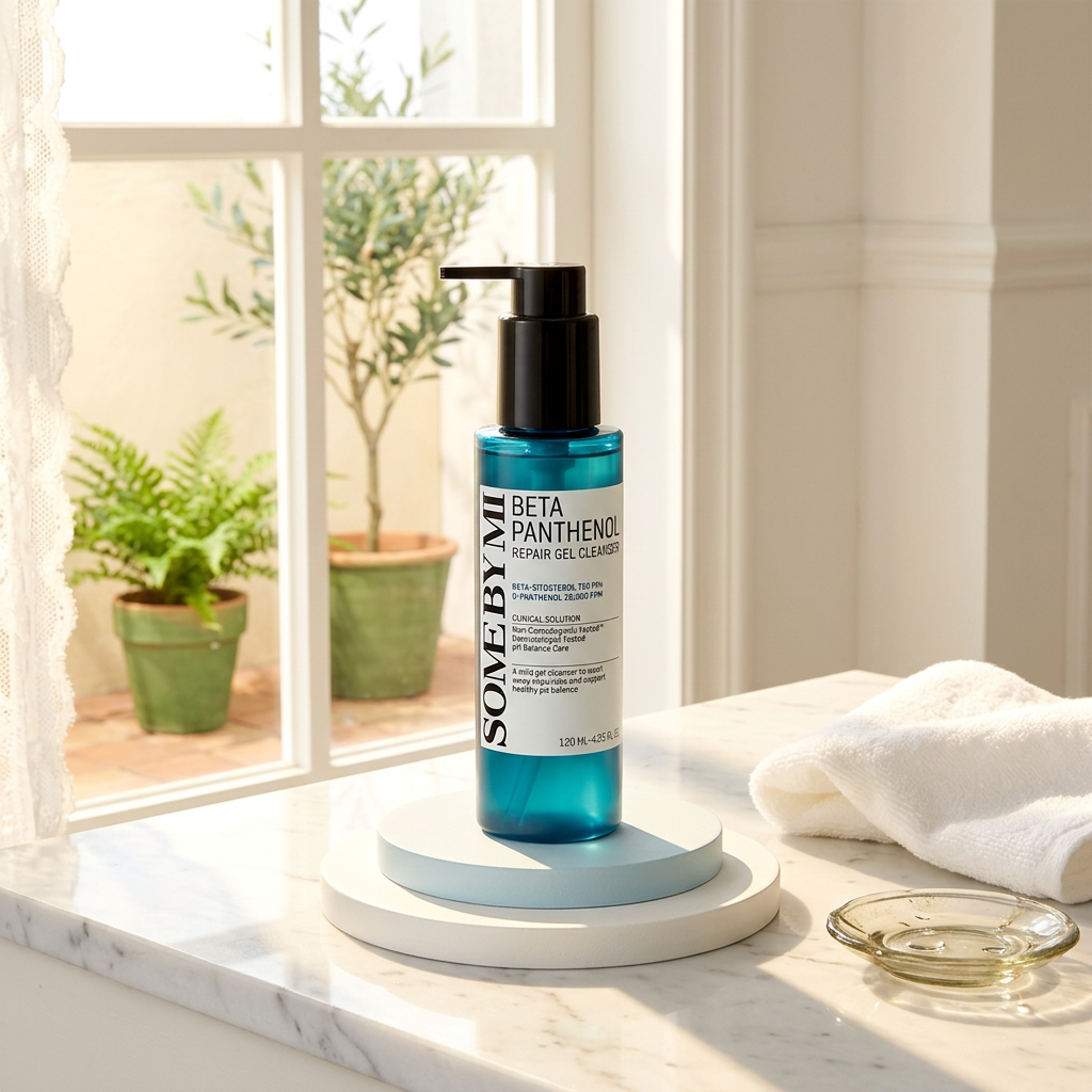 SOME BY MI - Beta Panthenol Repair Gel Cleanser - Cleanser s patentovaným Beta-Panthenolem pro dokonale čistou, hydratovanou a zklidněnou pleť - 120 ml