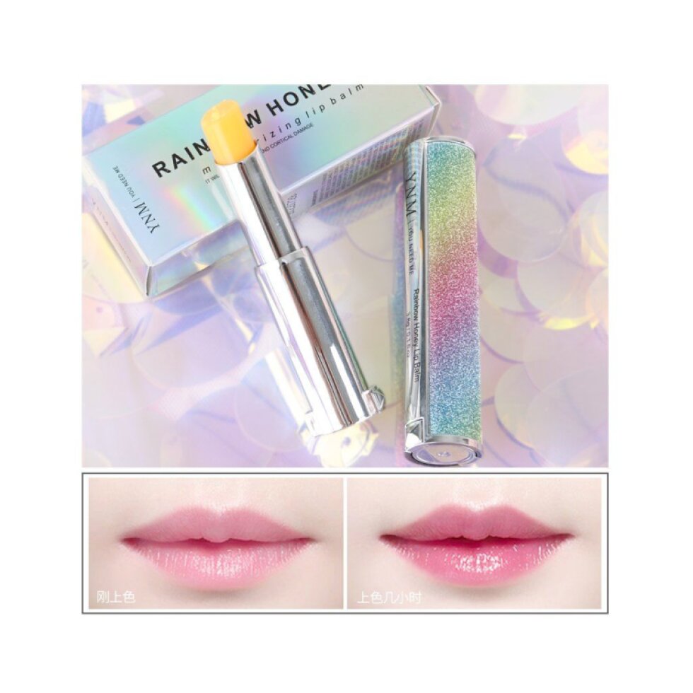 YNM - Rainbow Honey Lip Balm - medový balzám na rty 3,2g