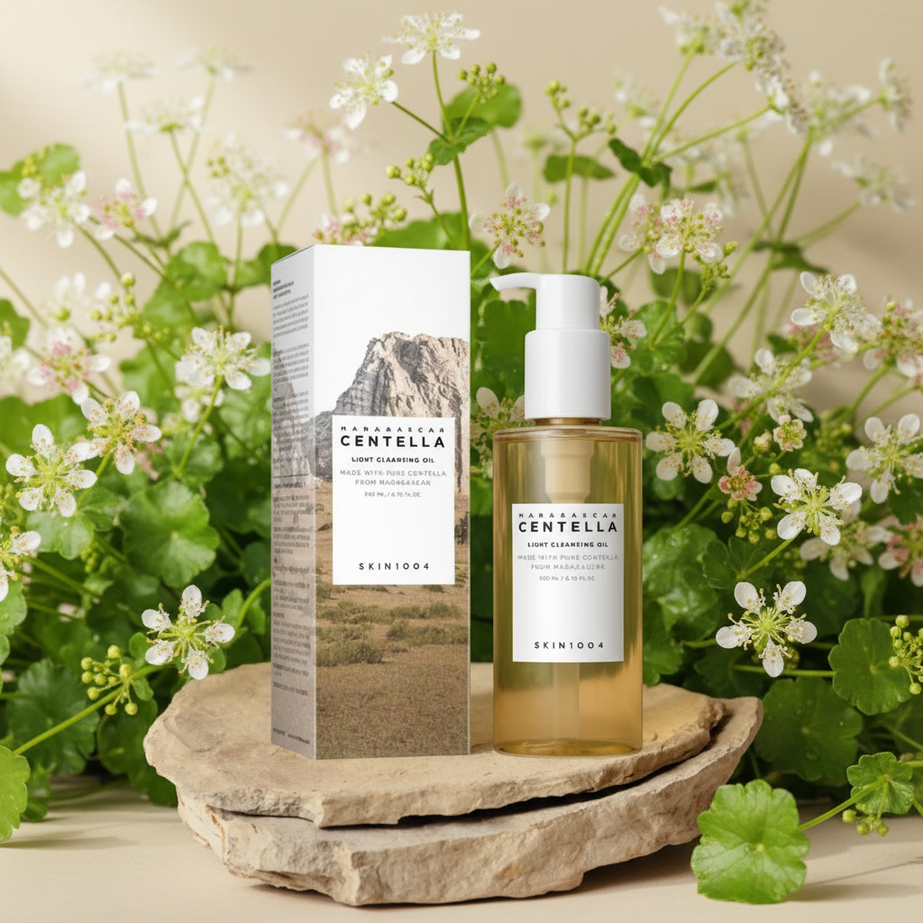 SKIN1004 - Madagascar Centella Light Cleansing Oil - Lehký odličovací olej s centellou - 200 ml