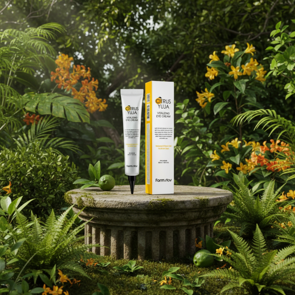 Farm Stay - Citrus Yuja Vitalizing Eye Cream - Rozjasňující oční krém - 45 ml