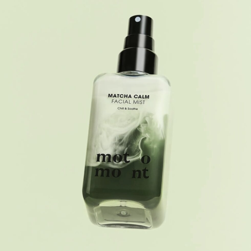 MOTOMONT - Matcha Calm Facial Mist - Zklidňující pleťová mlha s Matchou - 100 ml