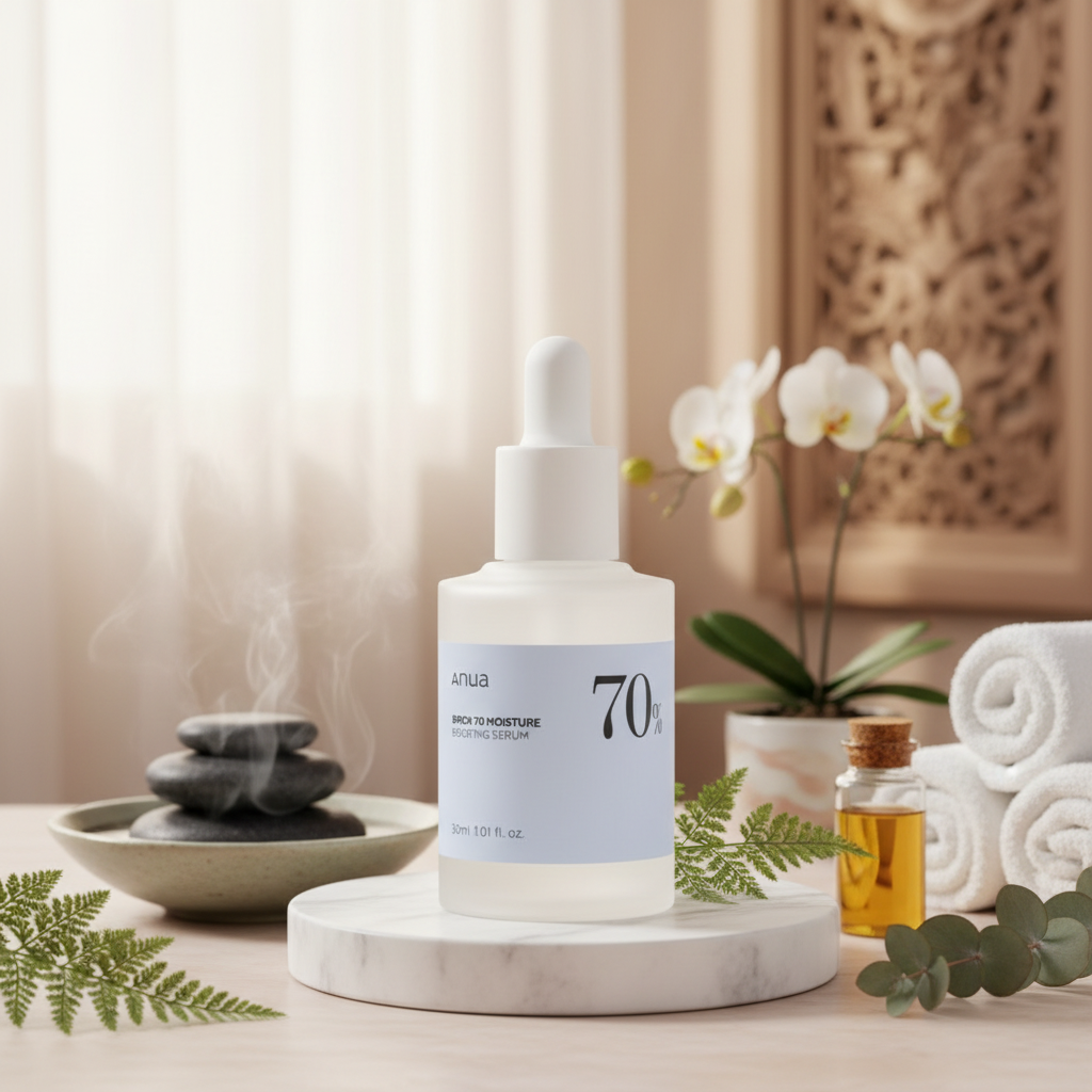 ANUA - Birch 70% Moisture Boosting Serum - Sérum s extraktem z břízy - 30 ml