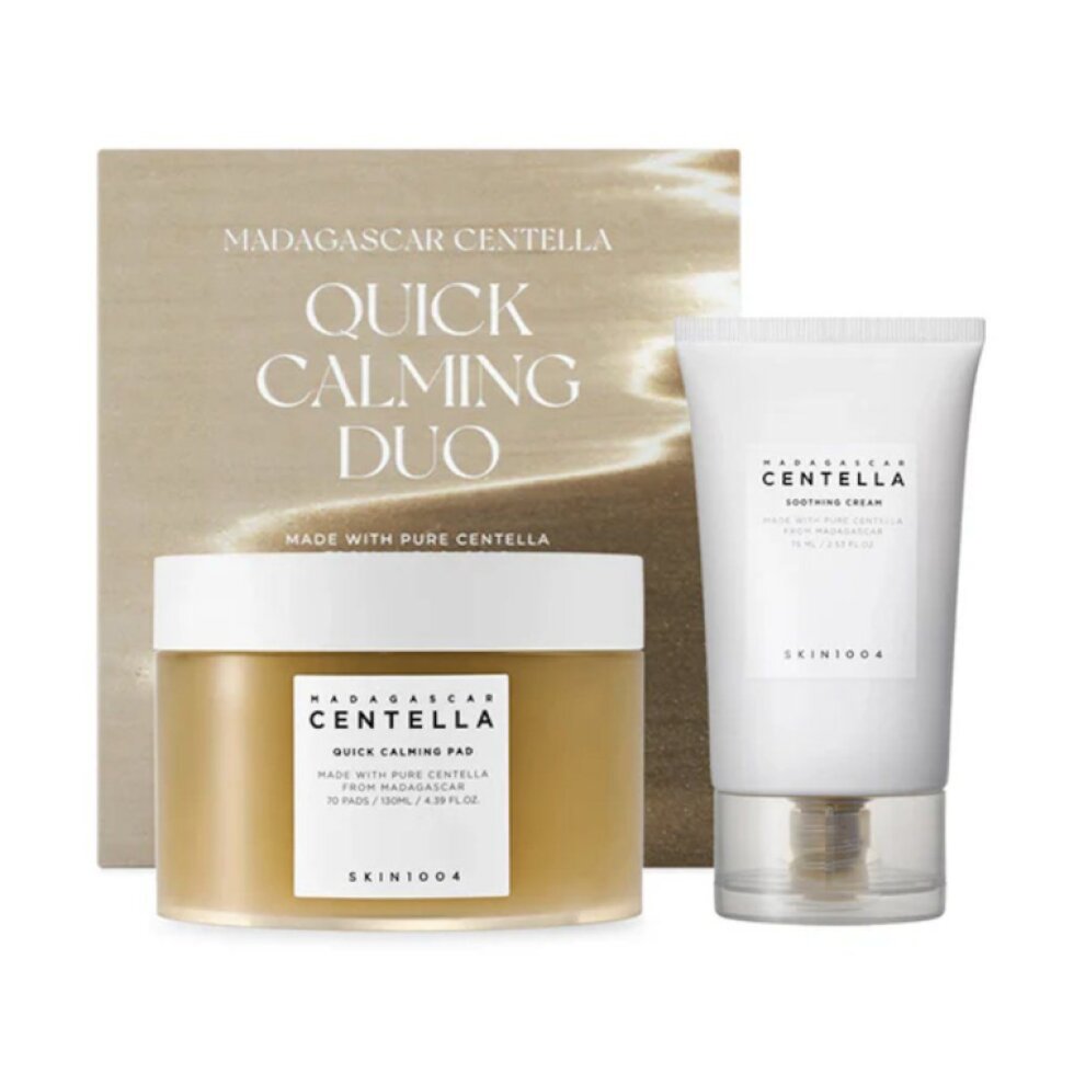 SKIN1004 - Madagascar Centella Quick Calming Duo - Zklidňující duo s madagaskarskou centellou - 130 ml + 75 ml