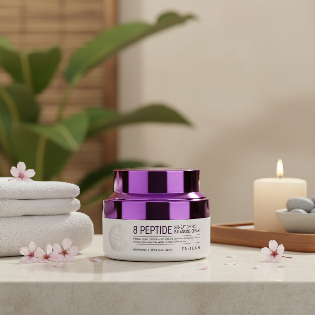 ENOUGH - 8 Peptide Sensation Pro Balancing Cream- Peptidový krém - 50 ml