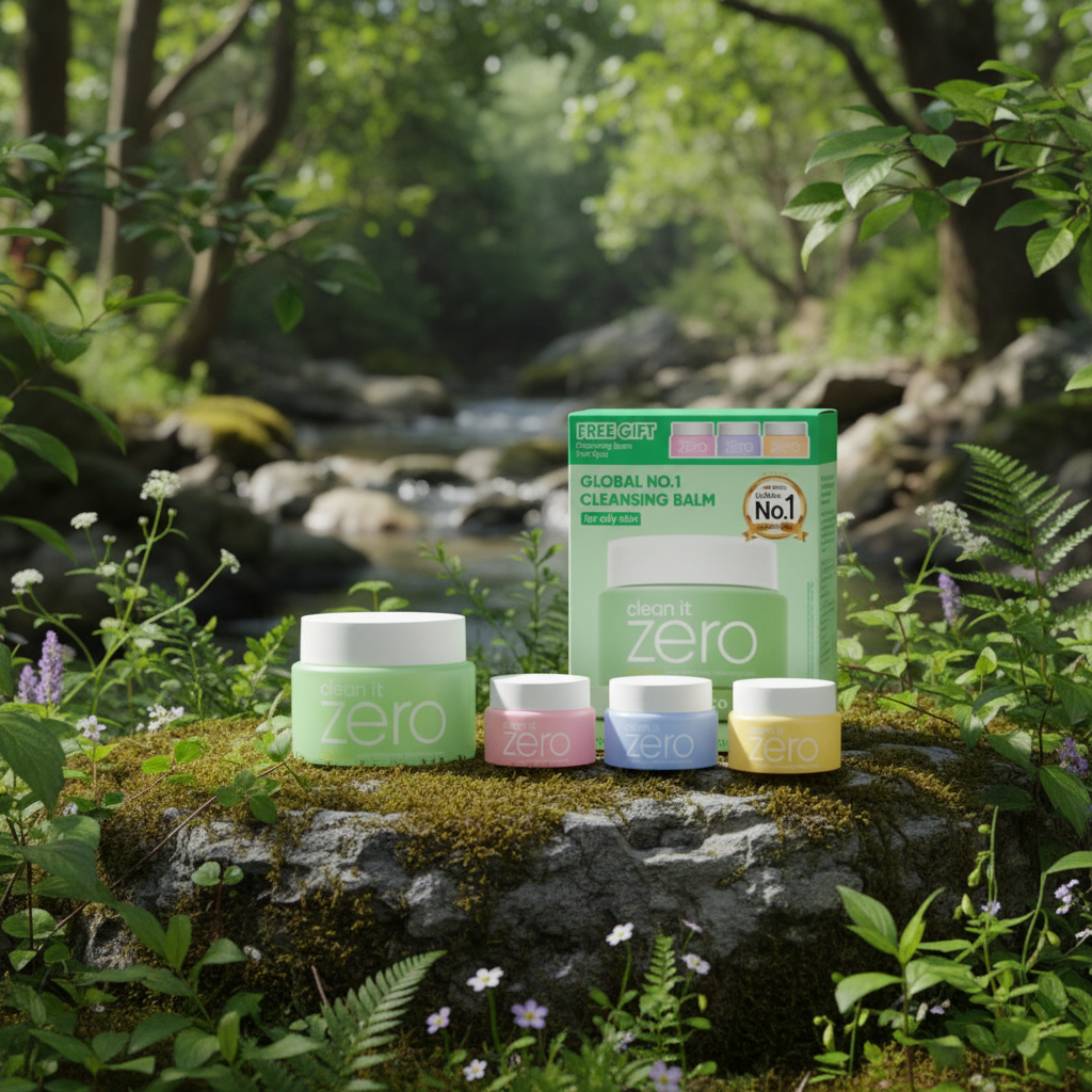 Banila Co - Clean It Zero Clarifying Balm SET - Odličovací balzám pro problematickou pleť SET - 100 ml + 3*7ml