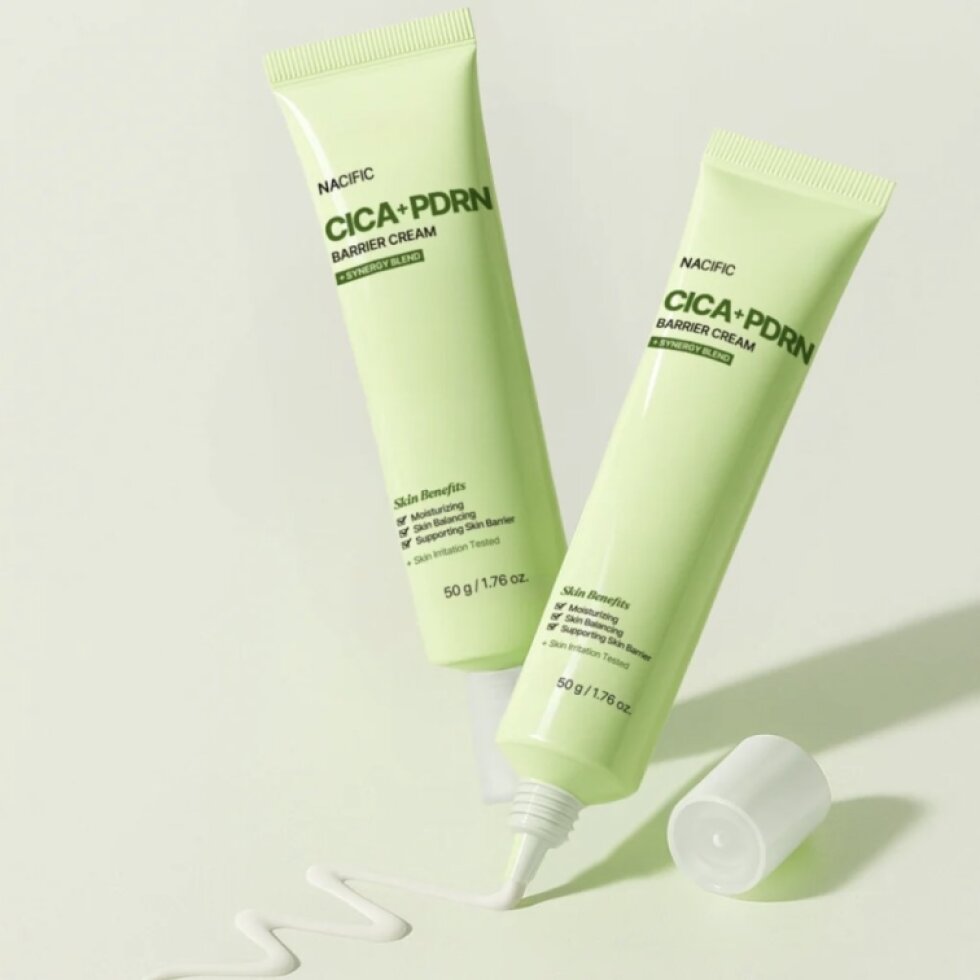 NACIFIC - Cica PDRN Barrier Cream - Regenerační krém s Cica a PDRN pro posílení kožní bariéry - 50 g