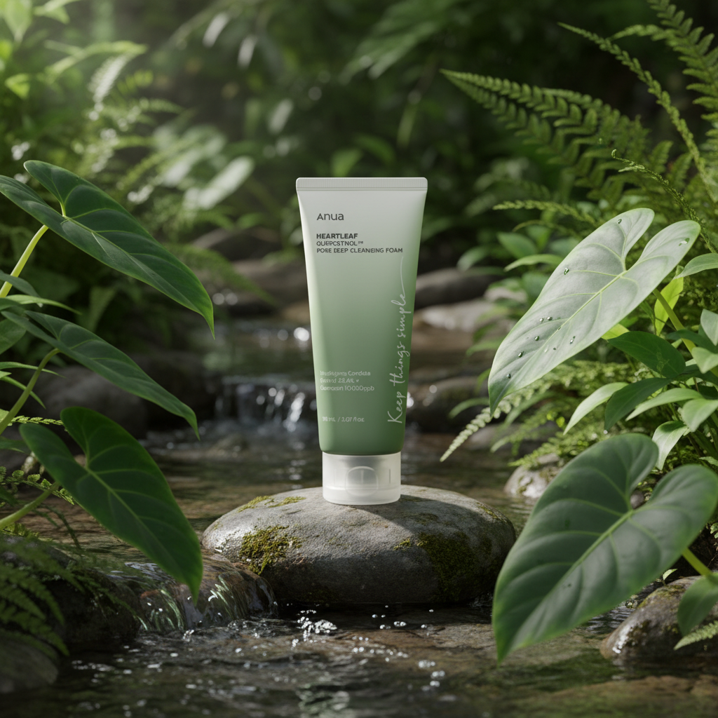 ANUA - Heartleaf Quercetinol Pore Deep Cleansing - Čisticí pěna na ucpané póry - 150 ml