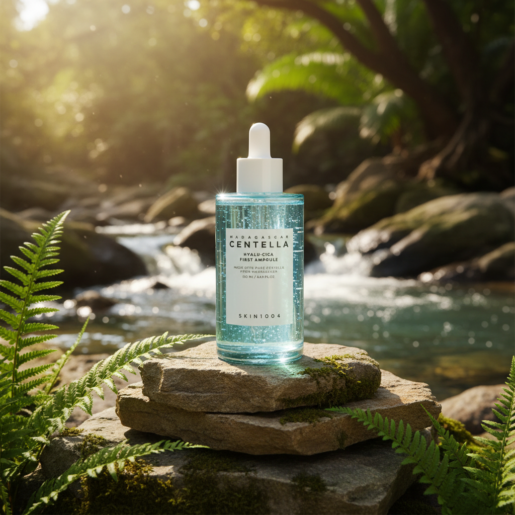 SKIN1004 - Madagascar Centella HYALU-CICA First Ampoule - Hydratační a zklidňující sérum - 100 ml
