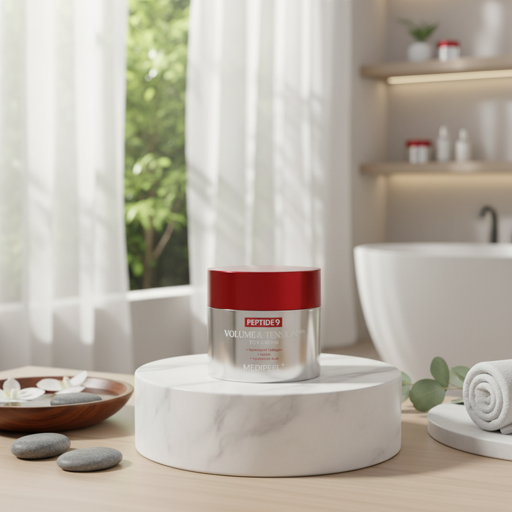 MEDI-PEEL Peptide 9 Volume and Tension Tox Cream - Krém pro pružnou a mladistvě vypadající pleť - 50g