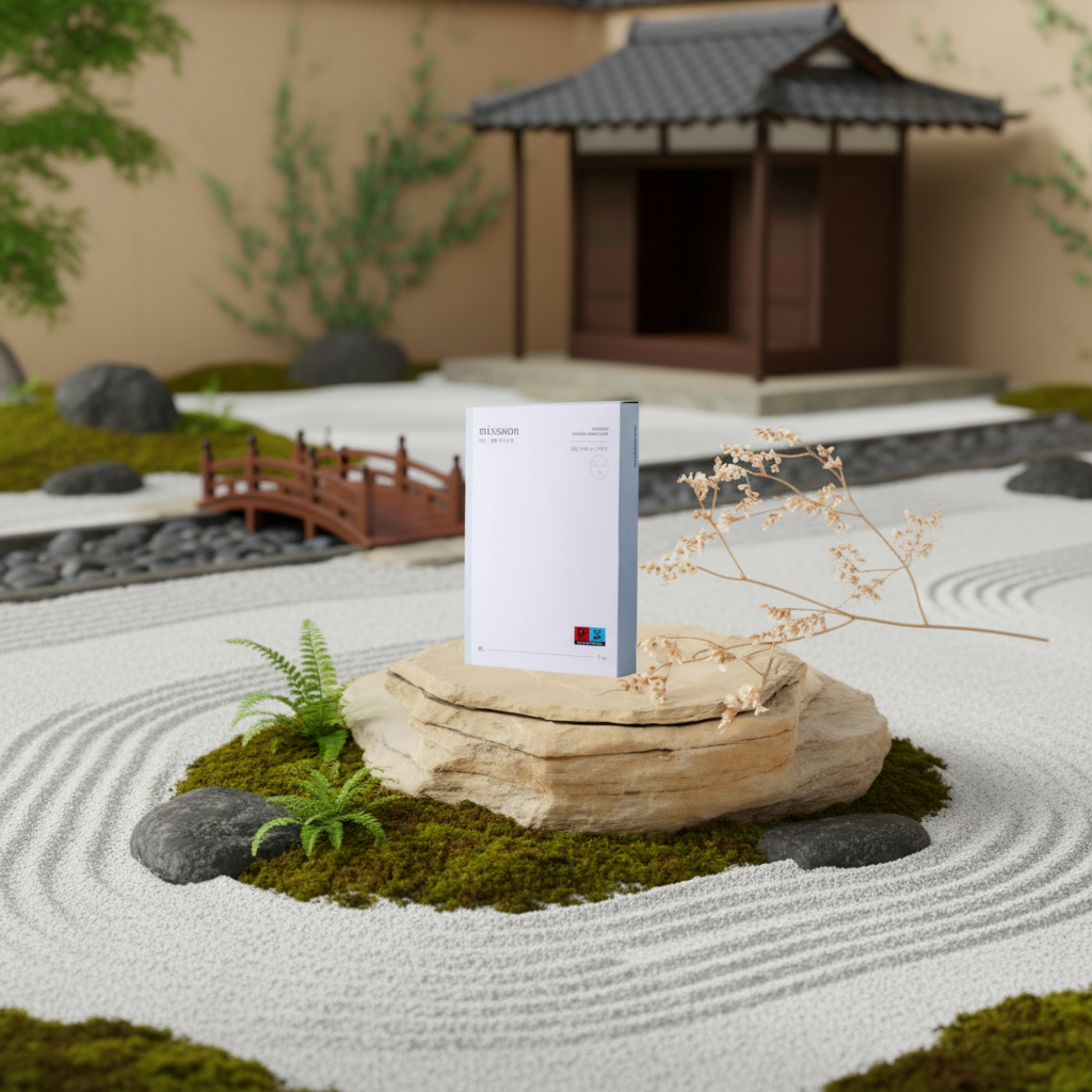 MIXSOON - Centella Mask Pack - Sada textilních masek s pupečníkem asijským - 5 ks