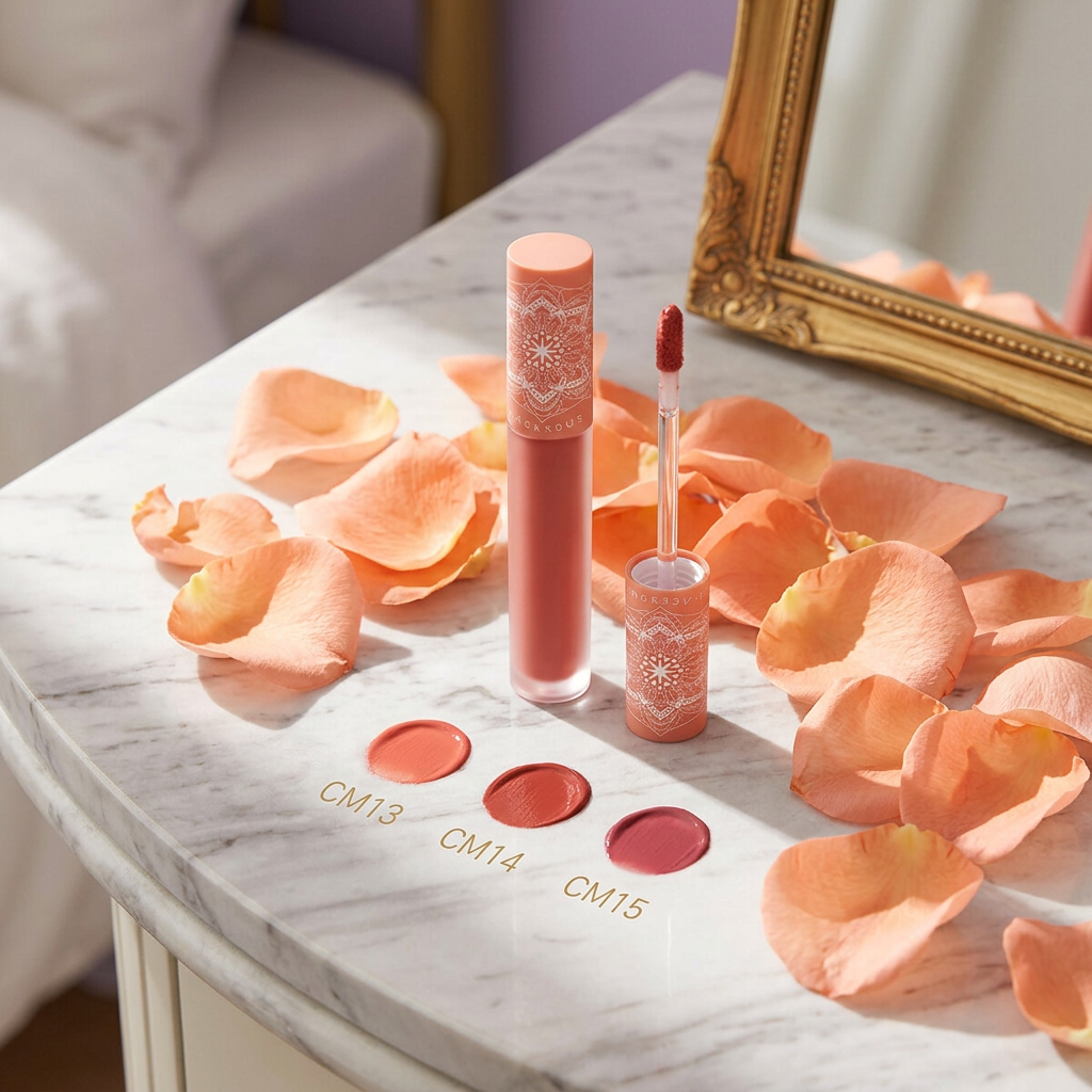 BLACK ROUGE - Cream Matt Rouge 3 - CM13 Delicate Rose - Krémový tint na rty s matným finishem - 5 g