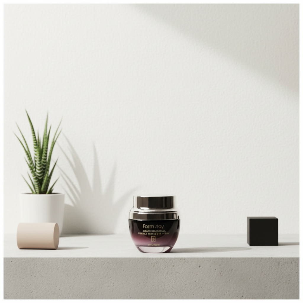 Farm Stay - Grape Stem Cell Wrinkle Reparing Eye Cream - Omlazující oční krém s hroznovými kmenovými buňkami - 50 ml