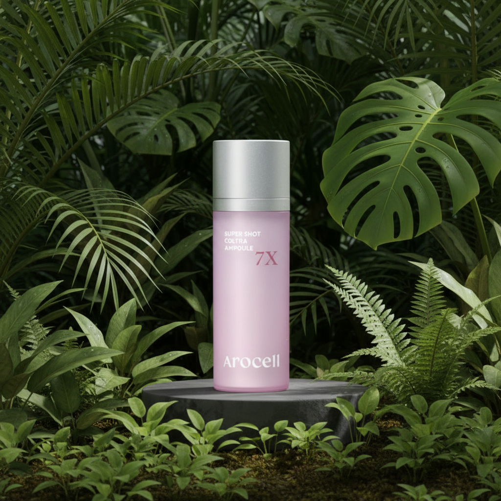 AROCELL - Super Shot Coltra Ampoule 7X - Mikrojehličkové sérum s s osmi druhy kolagenu a exosomy - 30 ml