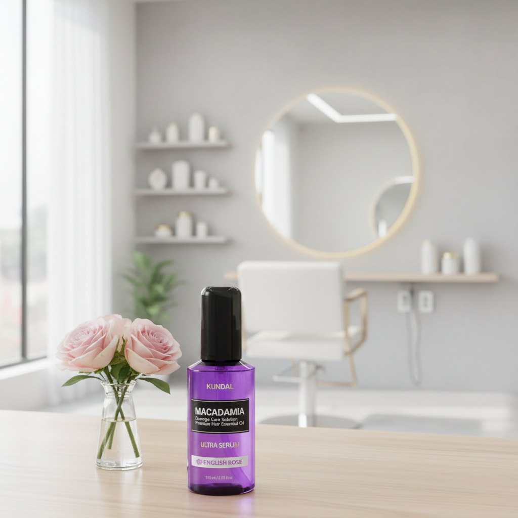 Kundal Hair Serum - Regenerační vlasové sérum s vůní ENGLISH ROSE - 100 ml