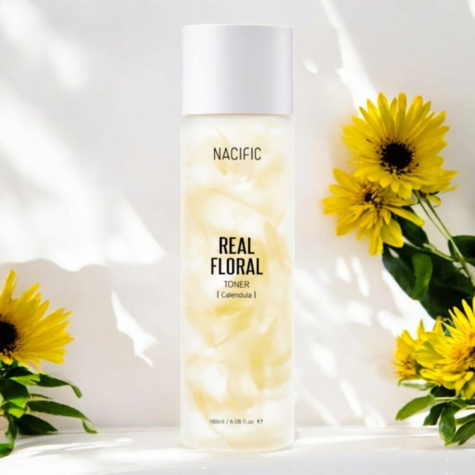 NACIFIC - Real Floral Toner Calendula - Toner s měsíčkem lékařským - 180 ml