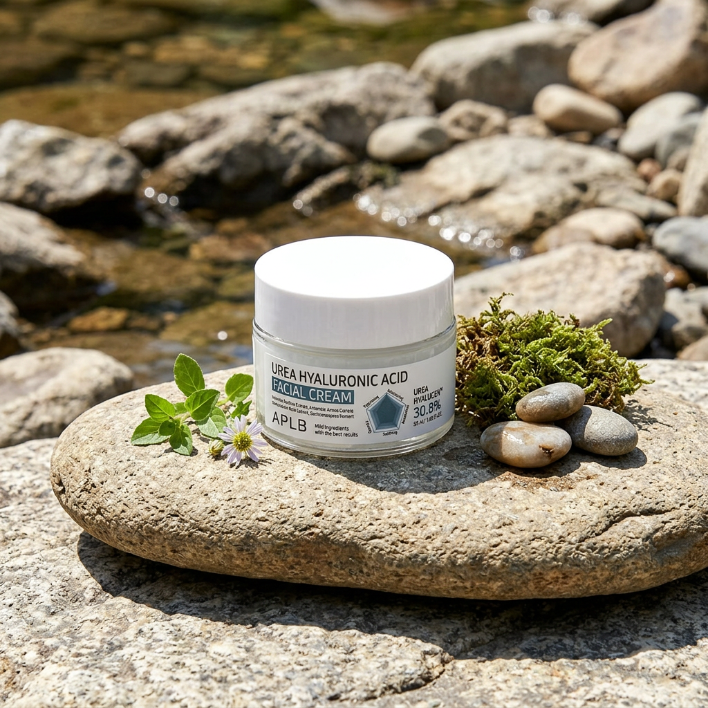 APLB - Urea Hyaluronic Acid Facial Cream - Vysoce hydratační krém s ureou a kyselinou hyaluronovou - 55 ml