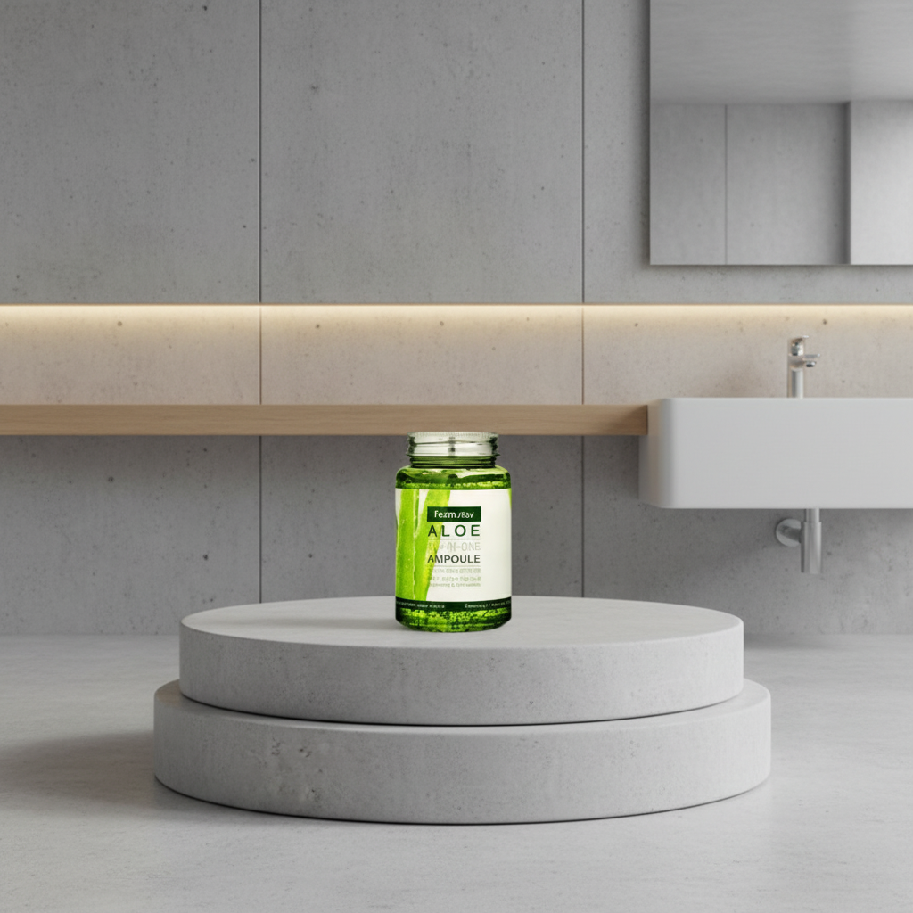 Farm Stay - Aloe All-In One Ampoule - Ampule (sérum) s Aloe vera - 250 ml