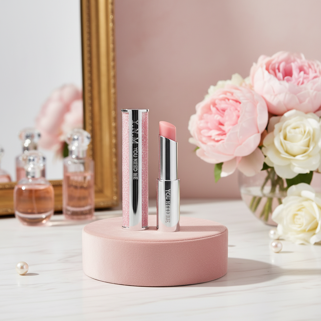 YNM - Candy Honey Lip Balm - Výživný balzám na rty s magickým efektem BABY PINK 3,2 g