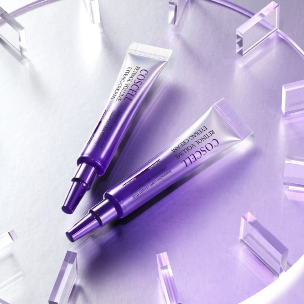 COSCELL - Retinol Volume Eye Bag - Oční krém na bázi retinolových mikrojehliček s okamžitým efektem - 10 ml