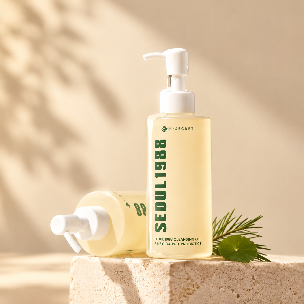 KSECRET - SEOUL 1988 Cleansing Oil : Pine Cica 1% + Probiotics - Čisticí olej borovicová cica 1 % + probiotika - 200 ml