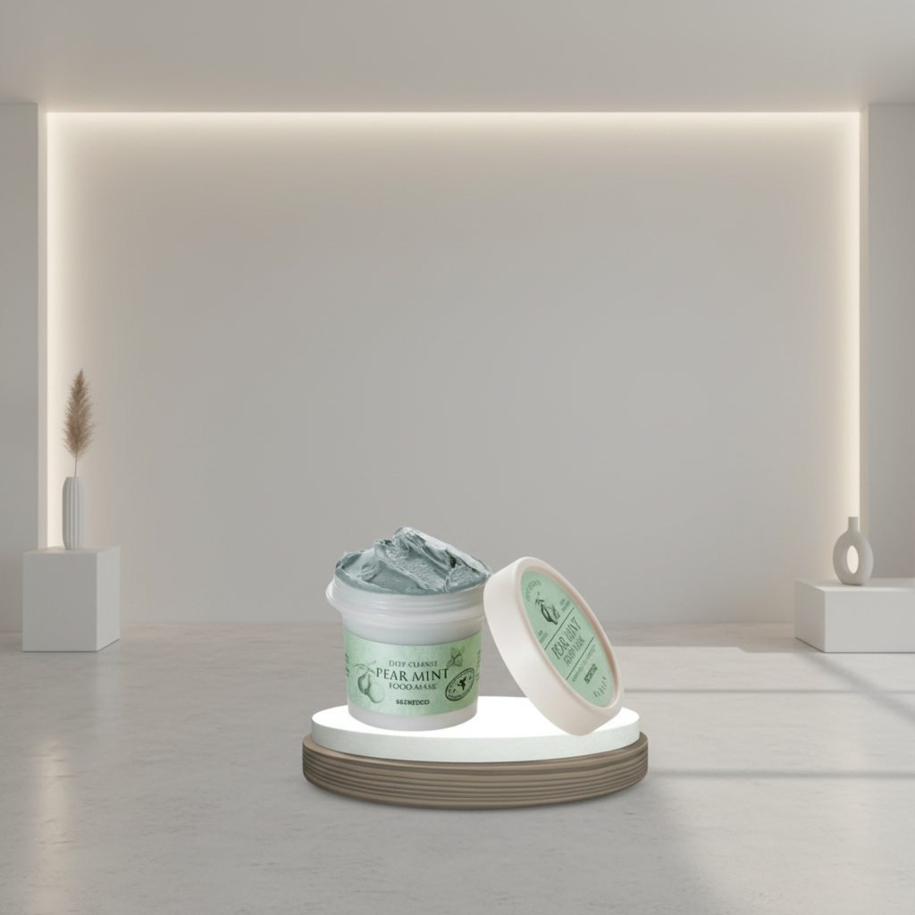 SKINFOOD - Pear Mint Food Mask - Hruškovo-mátová maska s jemným exfoliačním účinkem - 120 g