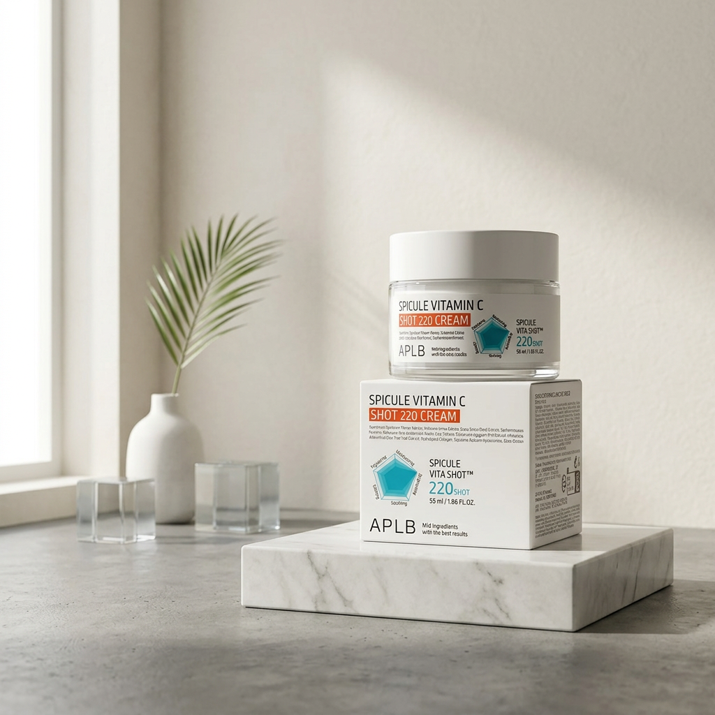 APLB - Spicule Vitamin C Shot 220 Cream - Mikrojehličkový krém s vitaminem C - 55 ml