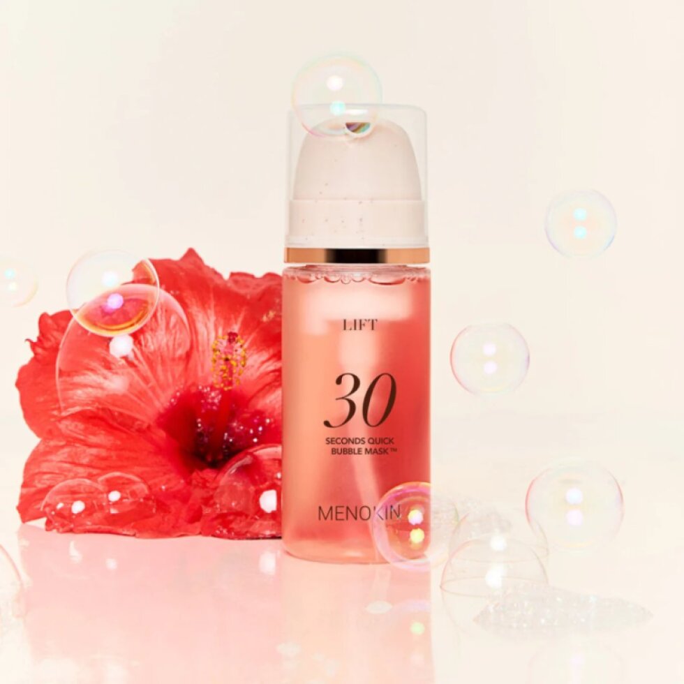 MENOKIN - 30 Seconds Quick Bubble Mask Lift - 30sekundové, bublinkové, liftingové sérum - 95 ml