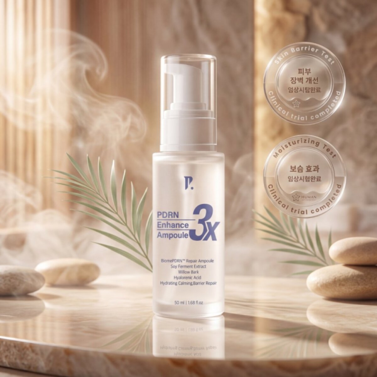 PAMSIBIC - 3X PDRN Enhance Ampoule - Luxusní vysoce koncentrované sérum s PDRN - 50 ml