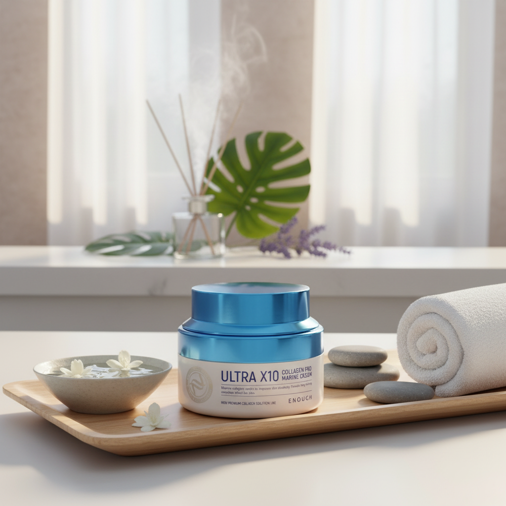 ENOUGH - Premium Ultra X10 Collagen Pro Marine Cream - Prémiová kolagenový krém - 50 ml