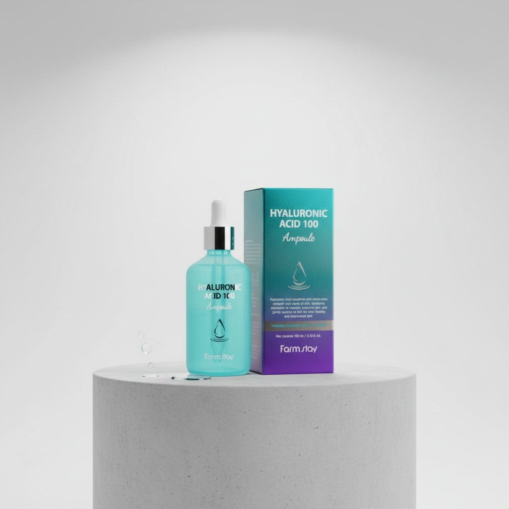 Farm Stay - Hyaluronic Acid 100 Ampoule - Hydratační ampule s kyselinou hyaluronovou - 100 ml