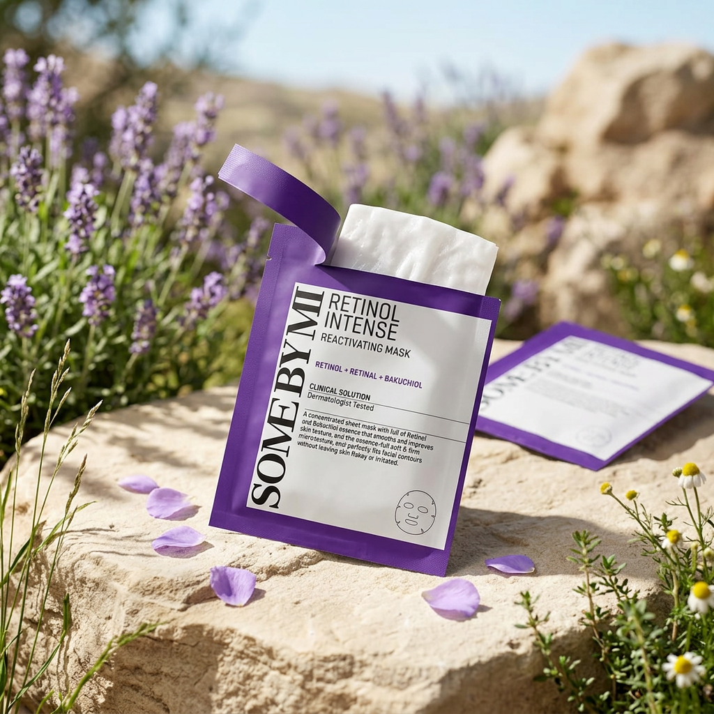 Some By Mi - Retinol Intense Reactivating Mask - Textilní maska proti vráskám - 22 g