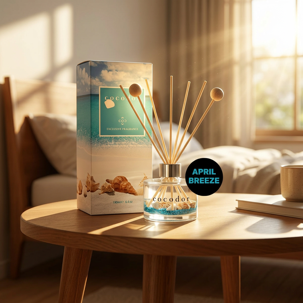 COCODOR - Aqua Diffuser April Breeze - Difuzér s vůní dubnového vánku - 190 ml