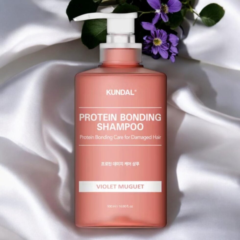 Kundal Protein Bonding Damage Care Shampoo - Proteinový šampon VIOLET MUGUET - 500 ml