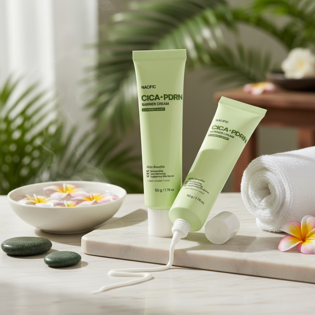 NACIFIC - Cica PDRN Barrier Cream - Regenerační krém s Cica a PDRN pro posílení kožní bariéry - 50 g