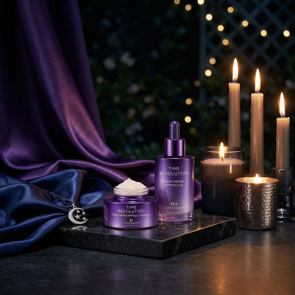 MISSHA - TIME REVOLUTION Night Repair Ampoule 5X - Intenzivní ochrana proti stárnutí pleti 50 ml