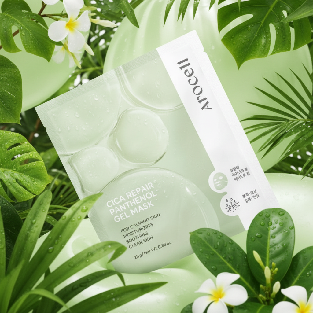 AROCELL - Cica Exosome Repair Hydrogel Mask - Cica hydrogelová maska s exosomy pro obnovu pleti - 25 g