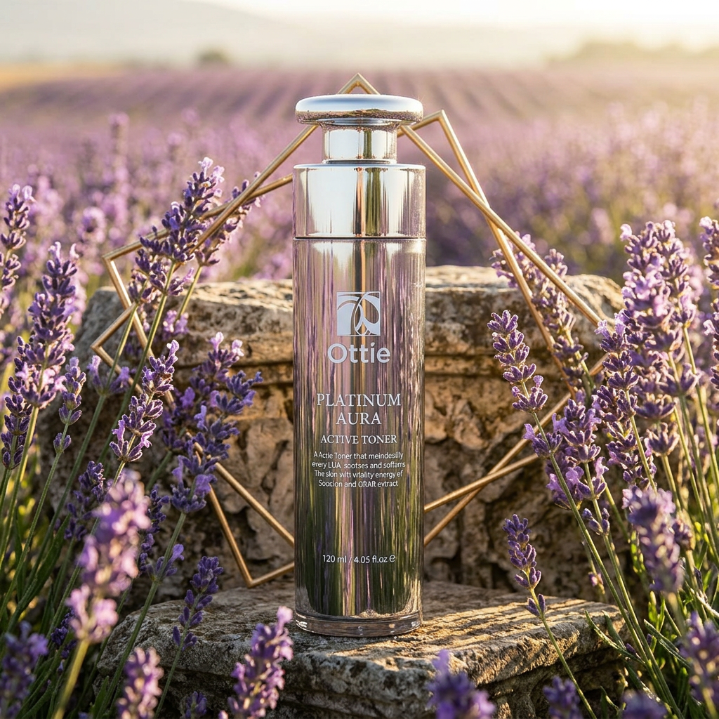 OTTIE - Platinum Aura Active Toner - Platinové tonikum pro okamžitou hydrataci a zlepšení pleti -120 ml