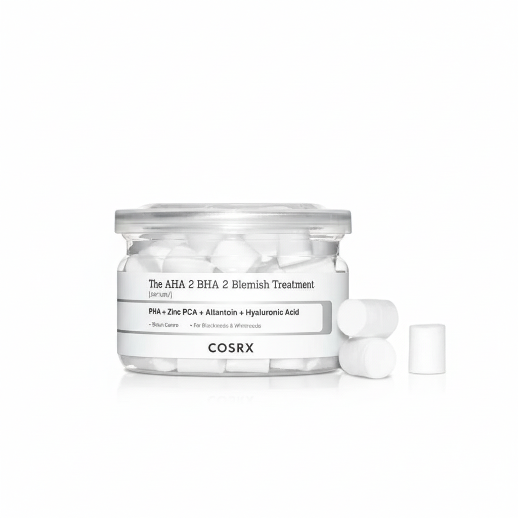 COSRX The AHA 2 BHA 2 Blemish Treatment Serum - Sérum s AHA a BHA kyselinami - 50 g (30x2 kuliček od každé kyseliny)