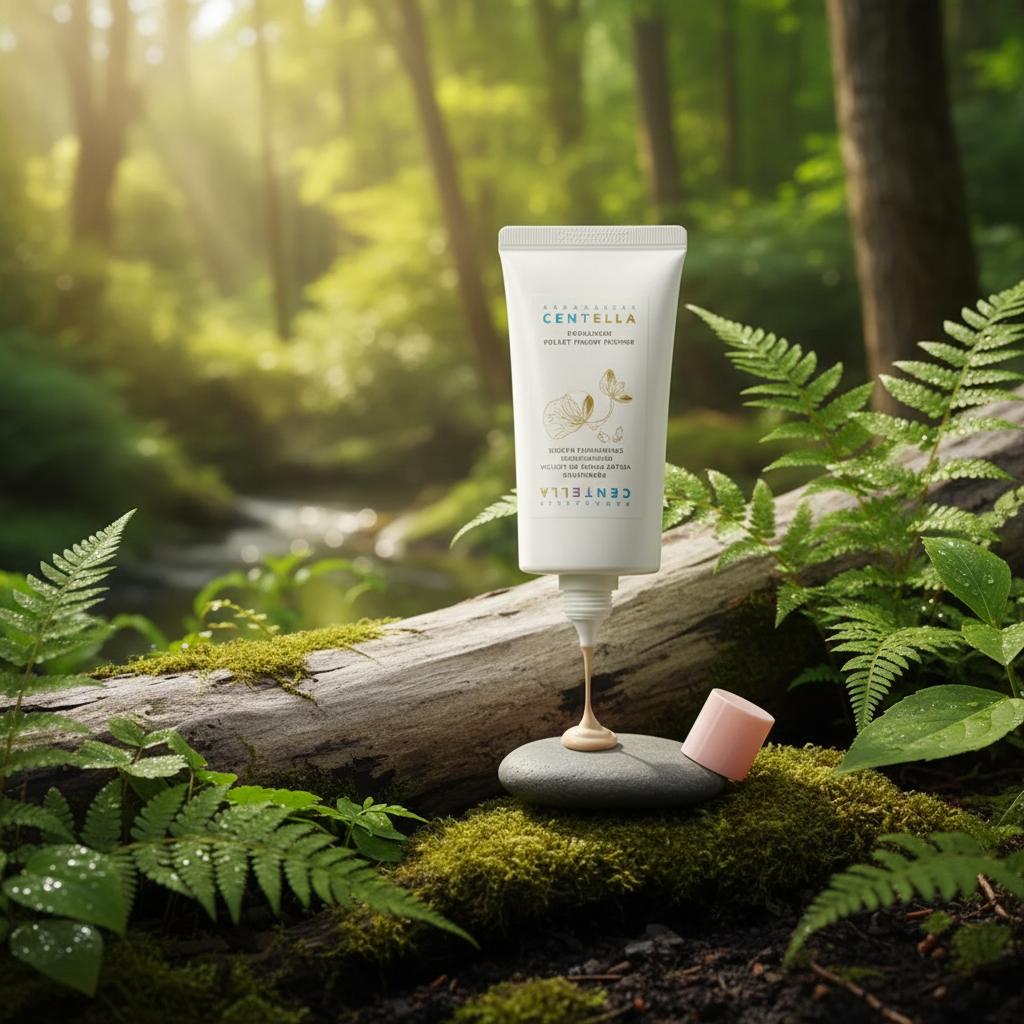 SKIN1004 - Madagascar Centella Poremizing Velvet Finish Sunscreen - Matující opalovací krém - 50 ml