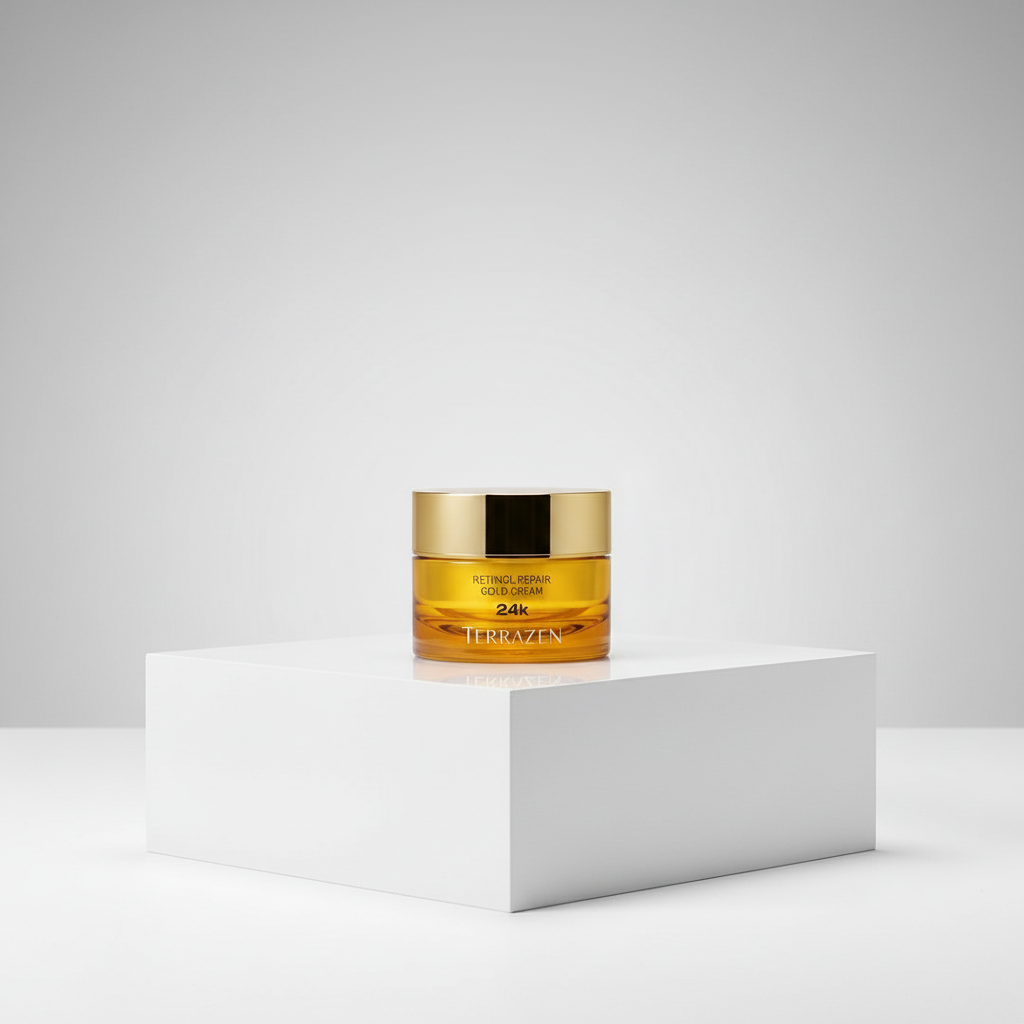 TERAZZEN - Retinol Repair Gold Cream 24K - Omlazující krém s retinolem a zlatem - 50 ml