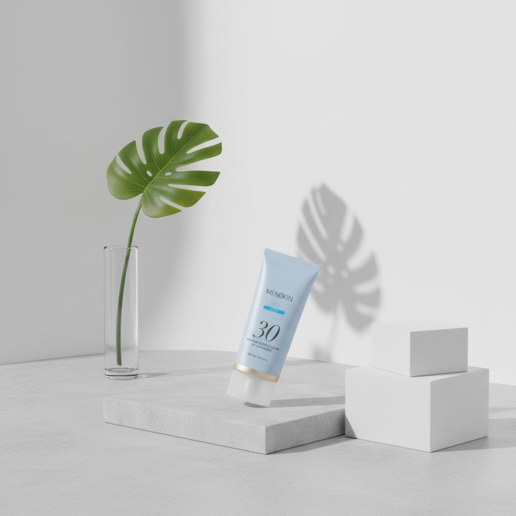 MENOKIN - 30 Seconds Glow & Clear Gel Sunscreen MOIST - 30sekundový hydratační gelový opalovací krém - 50 ml