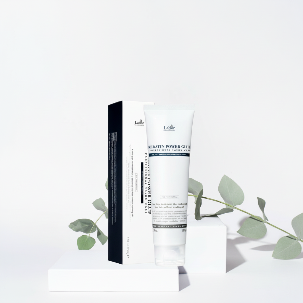 Lador - Keratin Power Glue - Bezoplachová vlasová péče s keratinem - 150 g