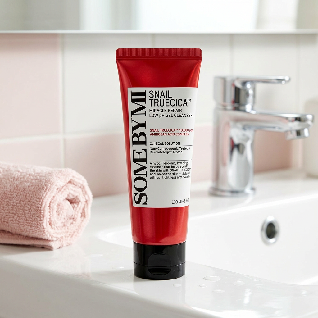 SOME BY MI - Snail Truecica Miracle Repair Low ph Gel Cleanser - Jemný čisticí gel s nízkým pH - 100 ml
